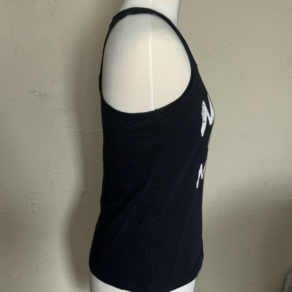 SOFRA black racerback tank top workout activewear shirt in women’s medium - Picture 6 of 7
